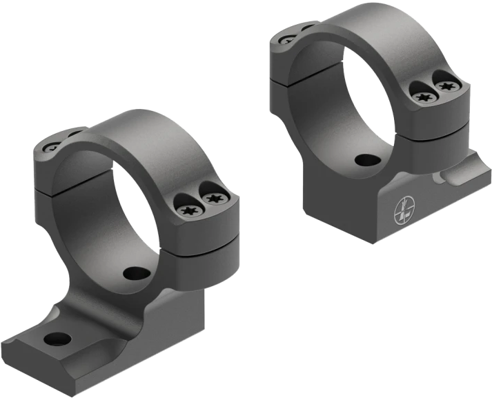 Leupold BackCountry Ring Mount 30mm Medium Matte Black Aluminum - Tikka T3/T3X