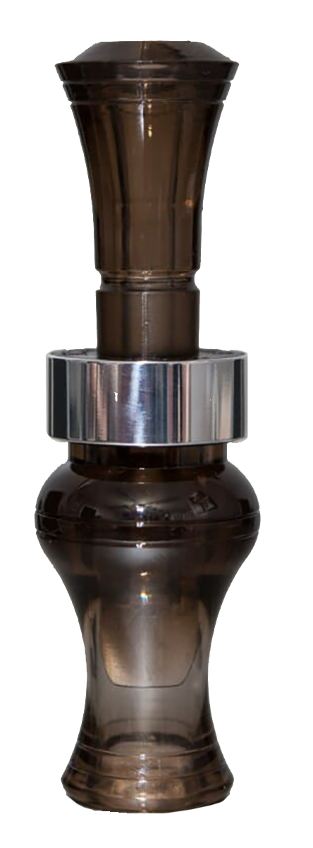 MO Tactical Products Echo 77750 Timber Double Reed Mallard Duck Call - Smoke Gray Polycarbonate