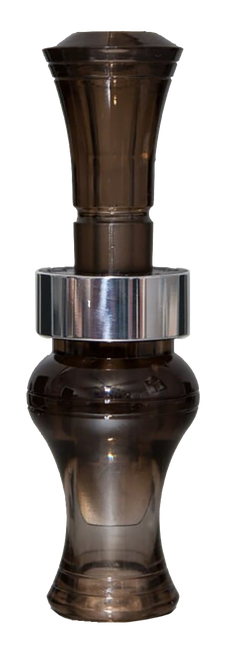 MO Tactical Products Echo 77750 Timber Double Reed Mallard Duck Call - Smoke Gray Polycarbonate