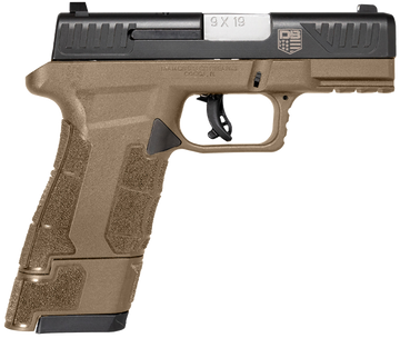 Diamondback AM2 Sub-Compact 9mm Luger 3.50" 17+1 DAO Pistol - Flat Dark Earth