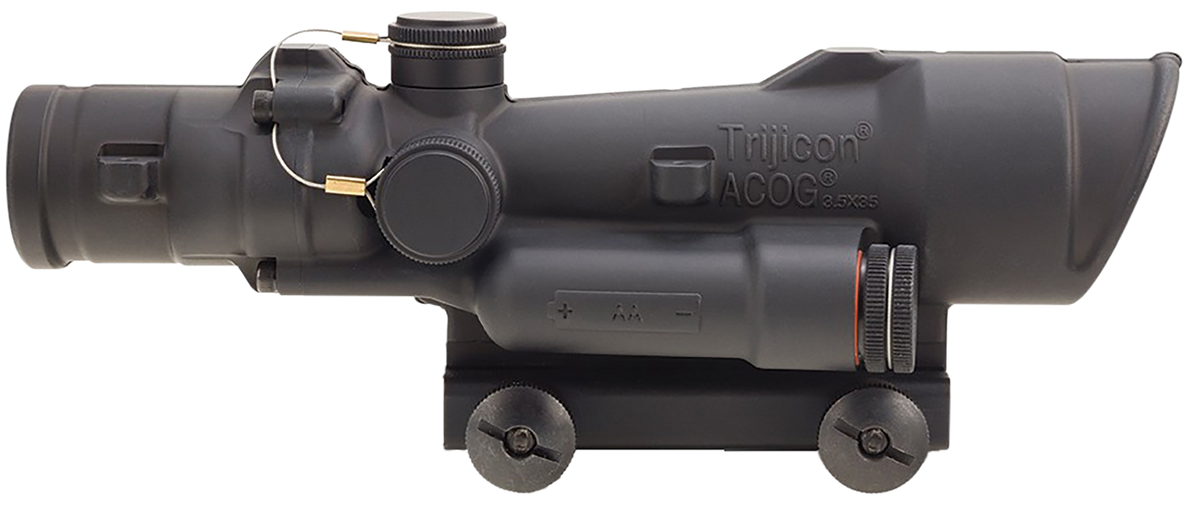 Trijicon 100496 ACOG 3.5x35 Green LED Crosshair .223/5.56 BDC Riflescope - OD Green