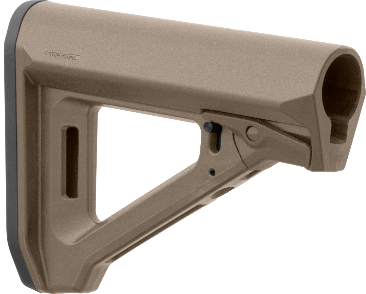 Magpul Industries MOE RL Carbine Stock Mil-Spec Flat Dark Earth - AR-15/AR-10/M4/M16