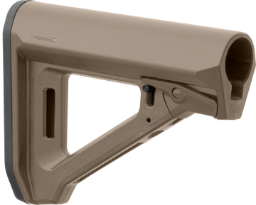 Magpul Industries MOE RL Carbine Stock Mil-Spec Flat Dark Earth - AR-15/AR-10/M4/M16