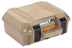 Pelican VCV100 Vault Small Handgun Case Tan Polymer