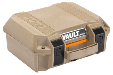 Pelican VCV100 Vault Small Handgun Case Tan Polymer