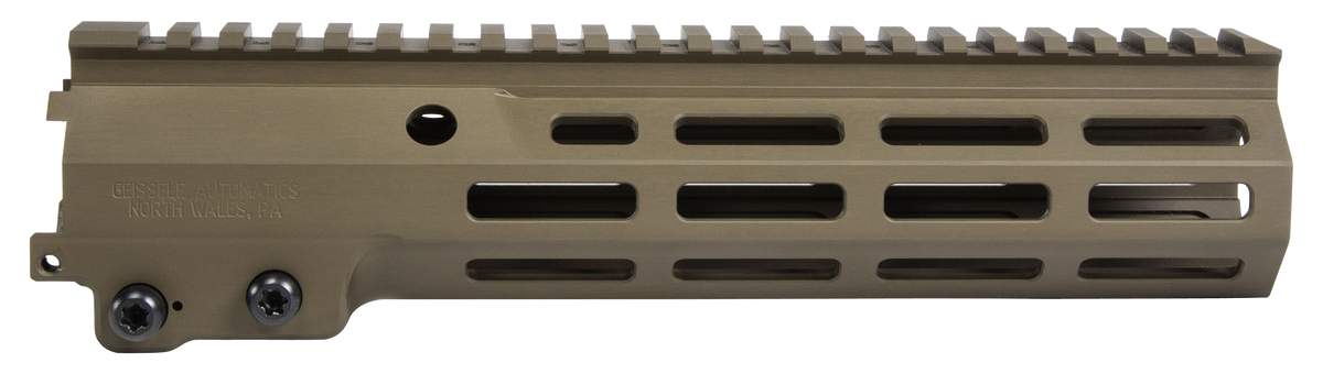 Geissele Automatics Super Modular Rail MK16 9.5" M-LOK Handguard - Desert Dirt Color