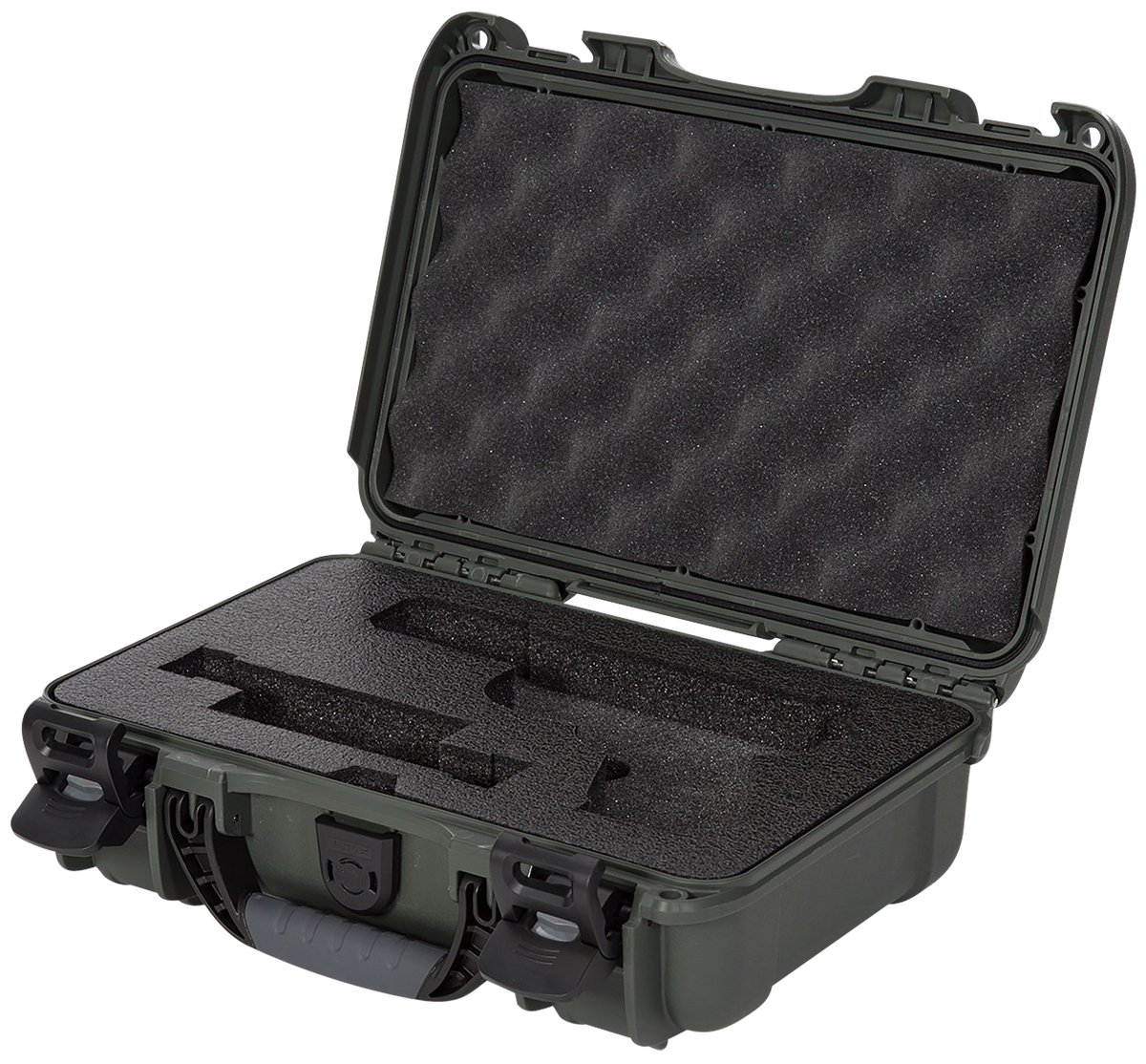 Nanuk 909 Glock-Compatible Pistol Case Olive Resin