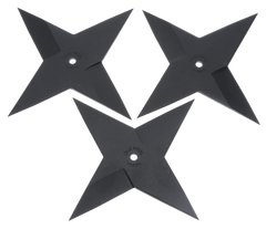 Cold Steel Sure Strike Medium 5.3" Carbon Steel Throwing Star 3-Pack