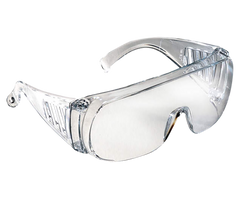 Radians Coveralls CV0010 Shooting Glasses Clear Lens Clear Frame