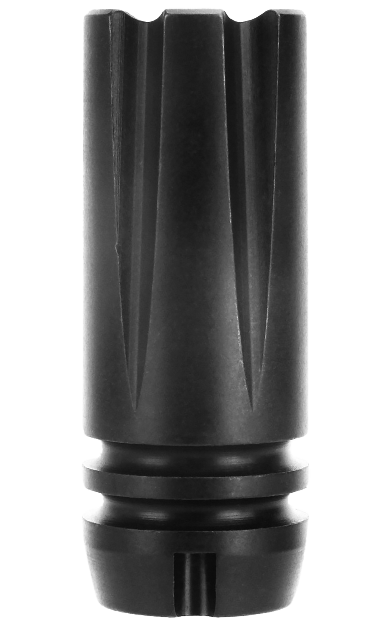 TacFire MZ2020 7.62x39mm M14x1 LH 2.30" Black Nitride Steel Flash and Sound Forwarder