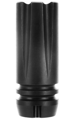 TacFire MZ2020 7.62x39mm M14x1 LH 2.30" Black Nitride Steel Flash and Sound Forwarder