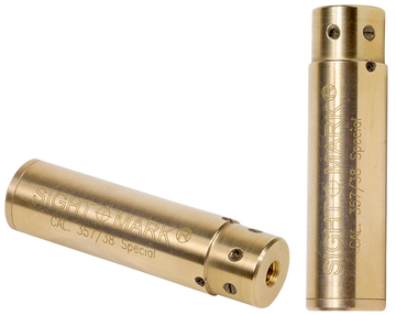 Sightmark SM39018 Boresight Red Laser .38/.357 Mag Brass