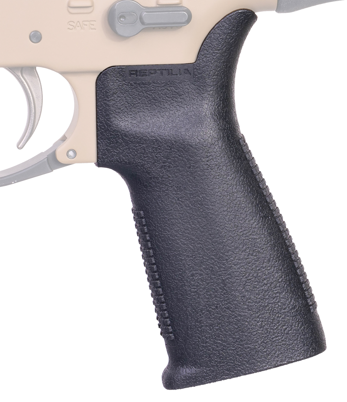 Reptilia CQG-L Pistol Grip Black Nylon AR-15 / SR-25 / SCAR