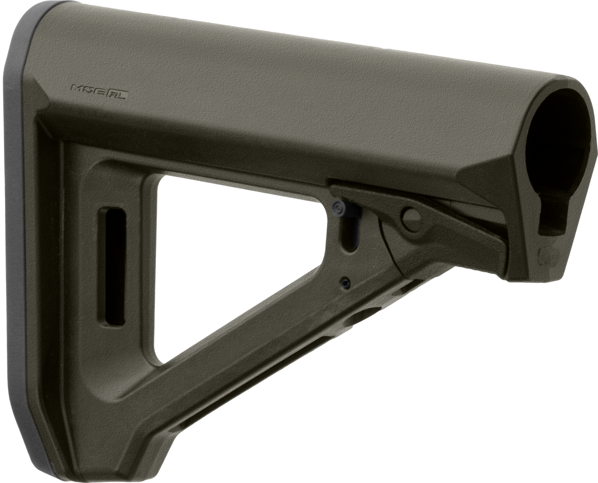 Magpul Industries MOE RL Carbine Stock OD Green Mil-Spec - AR-10/AR-15/M4/M16/M110/SR25