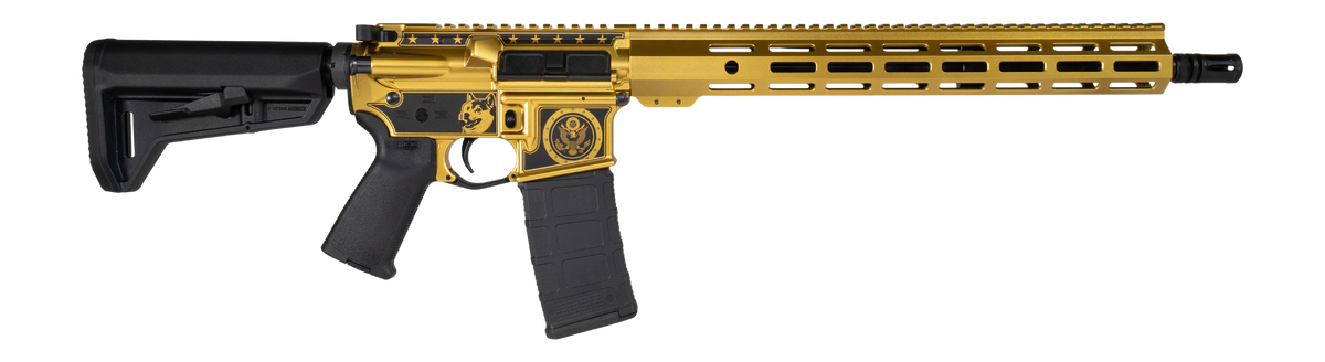 Shark Coast Tactical FDE 5.56 NATO 16" 10+1 Semi-Auto AR-15 Rifle - CA Compliant