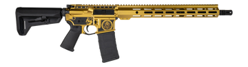 Shark Coast Tactical FDE 5.56 NATO 16" 10+1 Semi-Auto AR-15 Rifle - CA Compliant