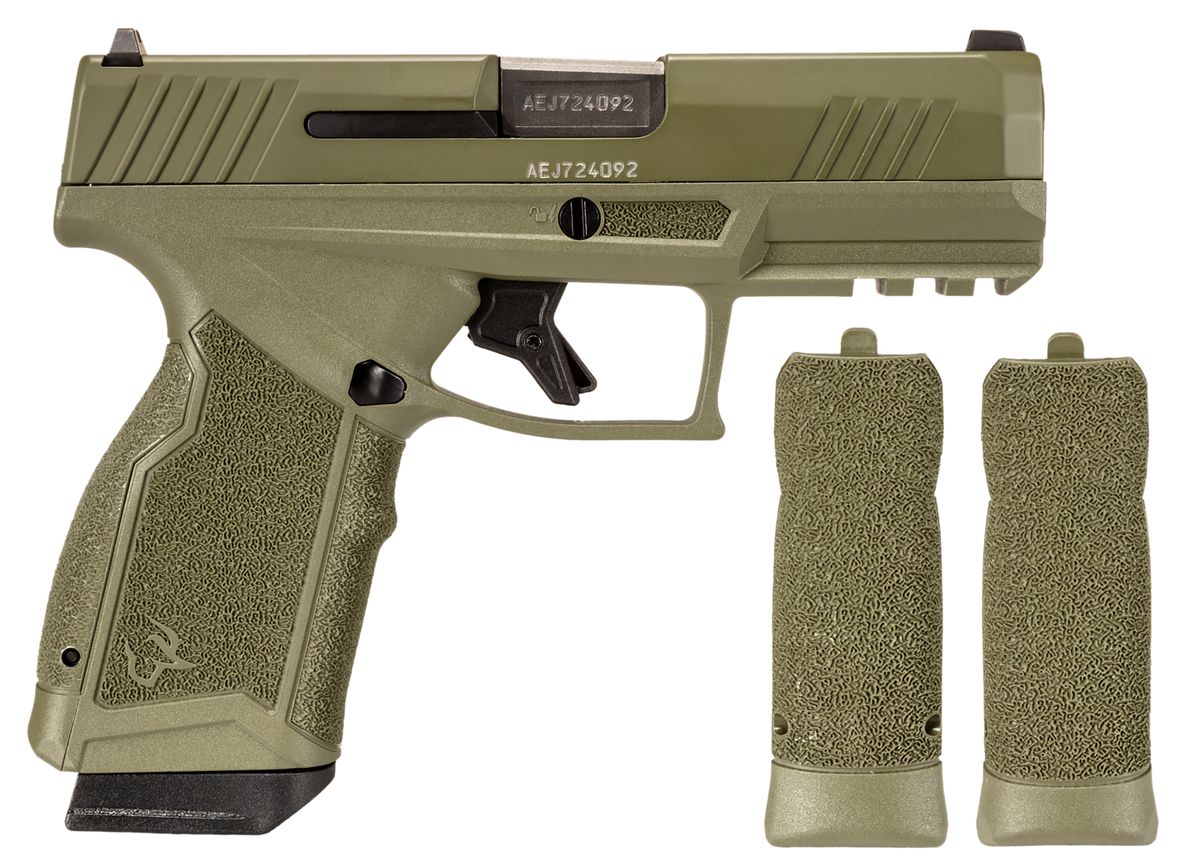 Taurus GX4 Carry 9mm Luger 3.7" 10+1 Semi-Auto Pistol - Sniper Green Cerakote