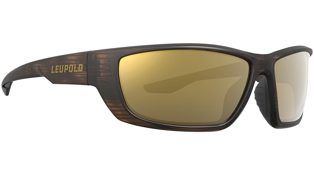 Leupold Performance Wear Cheyenne Bronze Mirror Lens Polycarbonate Matte Tortoise Frame