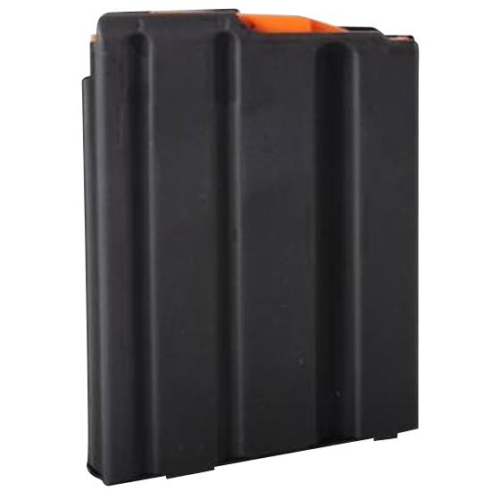 DuraMag SS AR-15 223 Rem/5.56x45mm NATO/300 Blackout 5rd Stainless Steel Magazine - Black