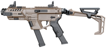 Recover Innovations P-IX+Basic PG9 Folding Stock Kit w/ Metal Front Guard - Tan