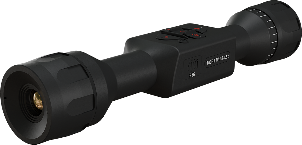 ATN Thor LTV 1.5-4.5x12mm Thermal Rifle Scope 256x192 12 Micron Multi Reticle Black