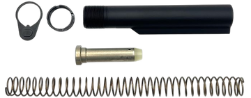 LBE Unlimited H1BUFKT Buffer Tube Kit H1 6-Position Mil-Spec Black AR-15