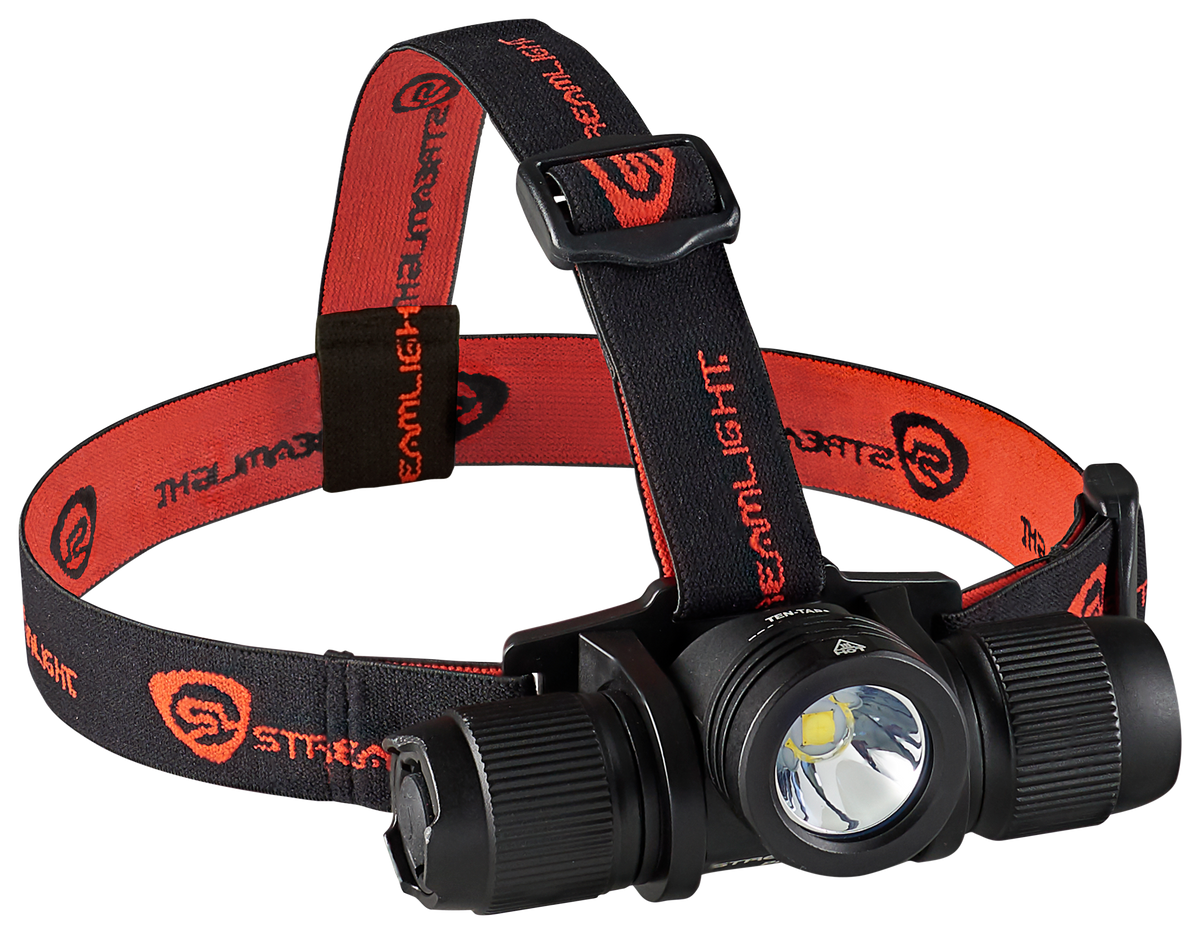 Streamlight 89001 ProTac 2.0 Headlamp 110/650/2000 Lumens LED - Rechargeable Black/Orange