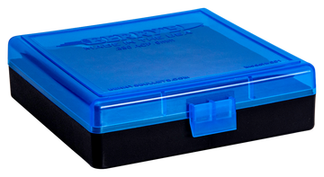 Berry's 69874 001 Ammo Box 9mm Luger,380 ACP 100rd Blue Lid w/Black Bottom