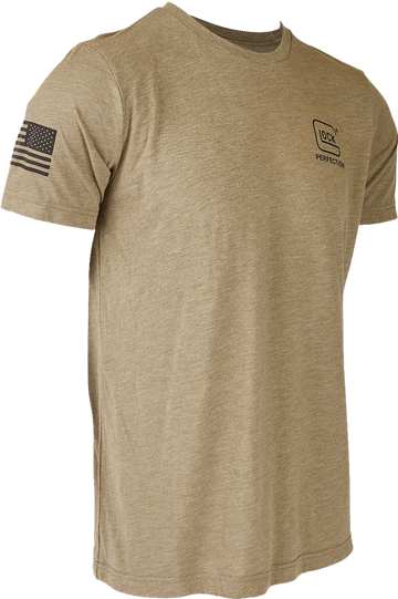 Glock 2nd Amendment Tee Olive Cotton/Polyester Short Sleeve 2XL