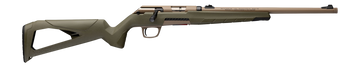 Winchester Guns Xpert Shadow 21 Sharp 16.5" 10+1 Bolt Action Rifle - OD Green Skeletonized / FDE Cerakote