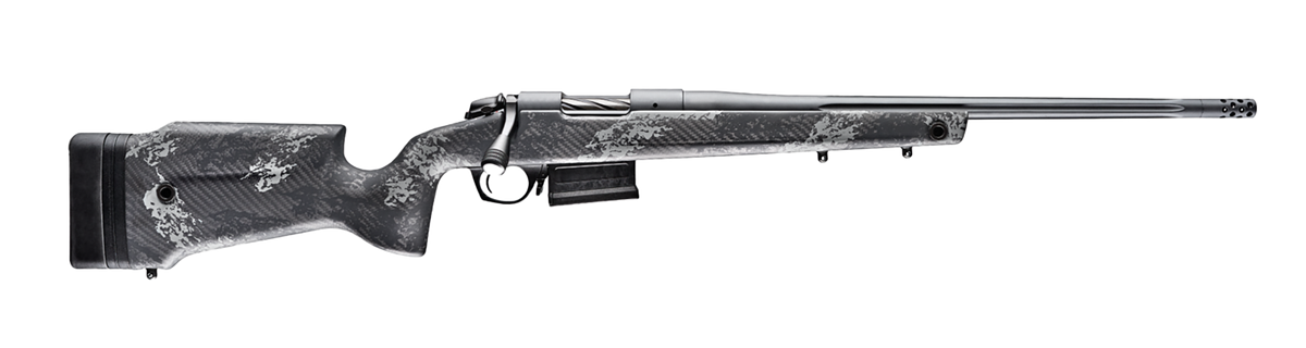 Bergara Rifles B-14 Crest 22-250 Rem 20" 5+1 Bolt-Action Rifle - Sniper Gray Cerakote