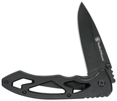 SW Knives Uncle Henry CK400LCP Skeletonized Large 3" Folding Drop Point Plain SS