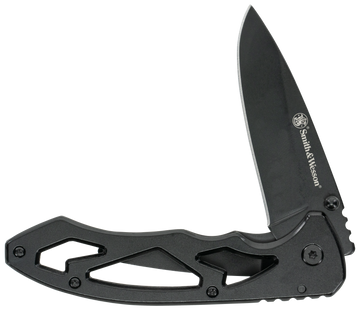 SW Knives Uncle Henry CK400LCP Skeletonized Large 3" Folding Drop Point Plain SS