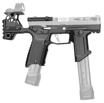 Strike Industries Alpha MKII Modular Stock Black Aluminum Fits Sig Sauer P320