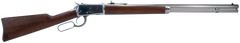 Heritage Mfg 92 Ranch Hand 38 Special +P/357 Mag 24" 12rd Lever-Action Rifle - Stainless / Hardwood