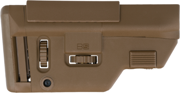 B5 Systems CPS-1306 Precision Collapsible AR-15 Stock - Coyote Brown Synthetic