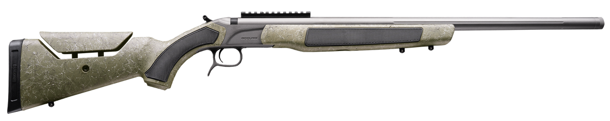 CVA Accura MR-X 45 Cal 26" Fluted Break-Open Muzzleloader - Sniper Gray Cerakote Veil Alpine