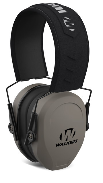 Walkers Game Ear Razor Compact Passive Muff 25 dB Over the Head Flat Dark Earth