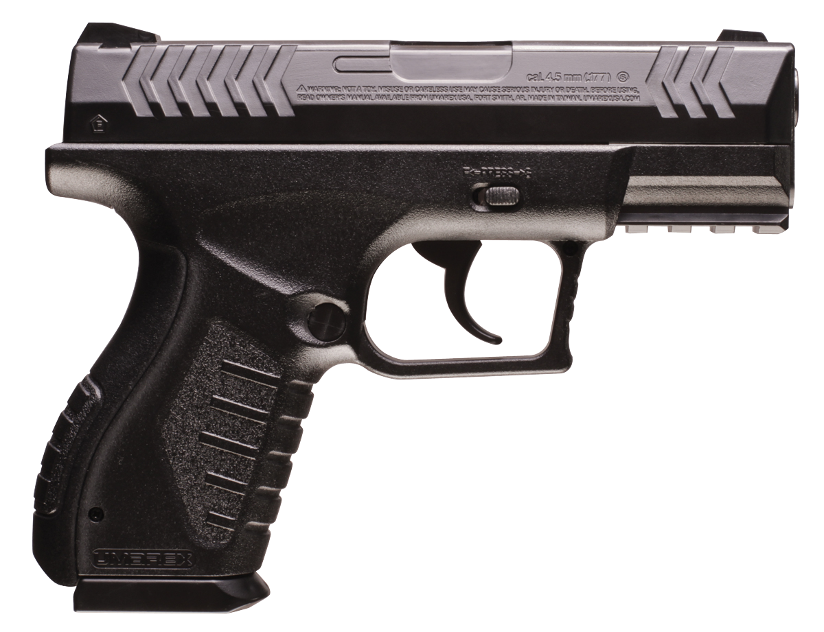 Umarex USA XBG 177 BB CO2 4.25" 19-Rd Black Air Pistol