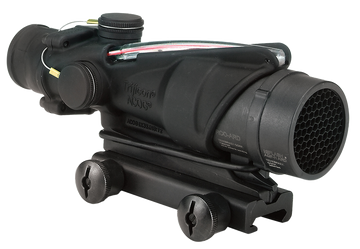 Trijicon 100226 ACOG 4x32mm Illuminated Red Chevron Riflescope - Black Hardcoat Anodized
