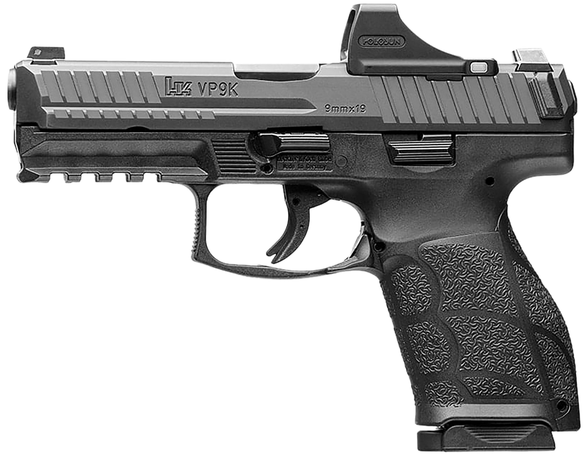 HK VP9A1 K OR 9mm 4.09" 10+1 Semi-Auto Pistol w/Holosun SCS