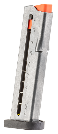 Smith & Wesson 3008882 M&P Shield EZ 380 ACP 8rd Blued Steel Detachable Magazine