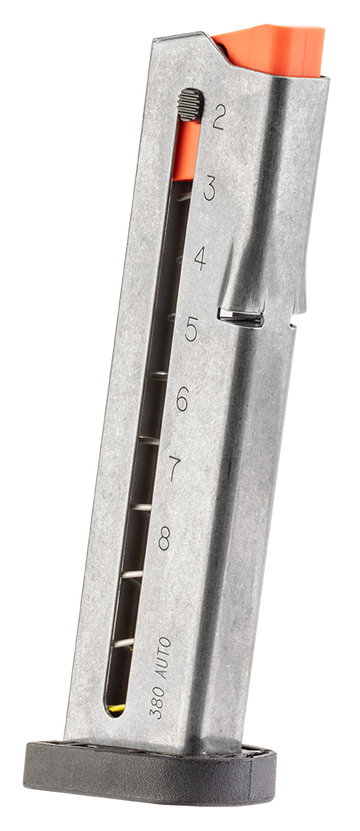 Smith & Wesson 3008882 M&P Shield EZ 380 ACP 8rd Blued Steel Detachable Magazine