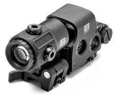 EOTech HHS VI EXPS3-2 & G43 3x Magnifier 1 MOA Red Dot/68 MOA Ring Holographic Sight - Matte Black