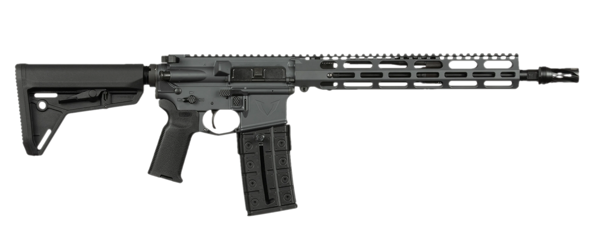 VKTR Industries VK-1PW 5.56 NATO 13.7" 10+1 Semi-Auto AR-15 Rifle - Sniper Gray Cerakote - CA Compliant