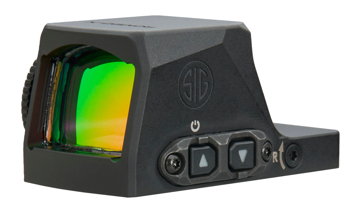 Sig Sauer Electro-Optics Romeo-X Enclosed Pro 1x24mm 6 MOA Green Dot Red Dot Sight - Black