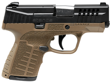 Savage Stance 9mm Luger 3.20" 8+1 FDE Polymer Frame Semi-Auto Pistol