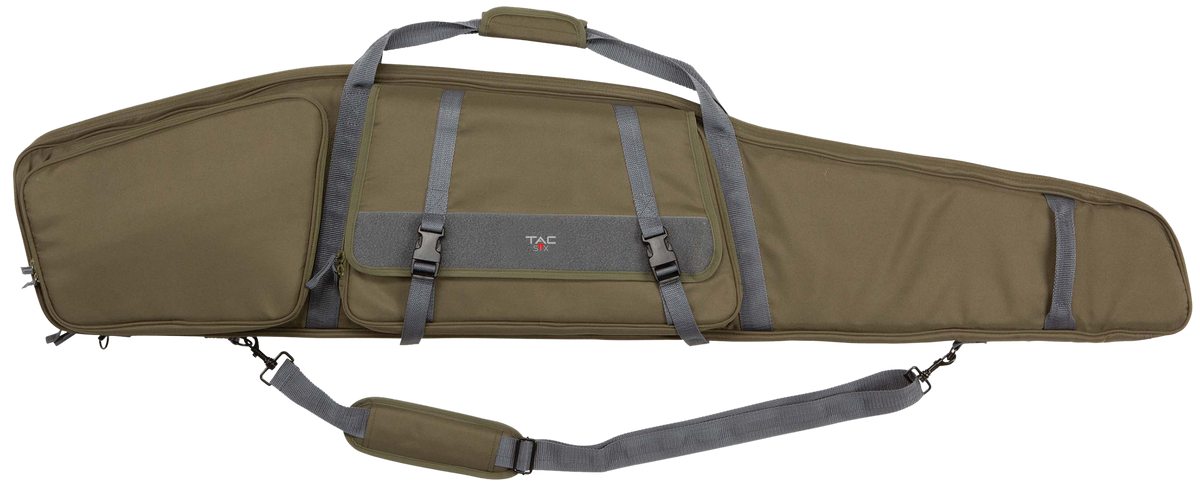 Tac Six Garrison 55" Rifle Case OD Green 600D Polyester Foam Padded Lockable