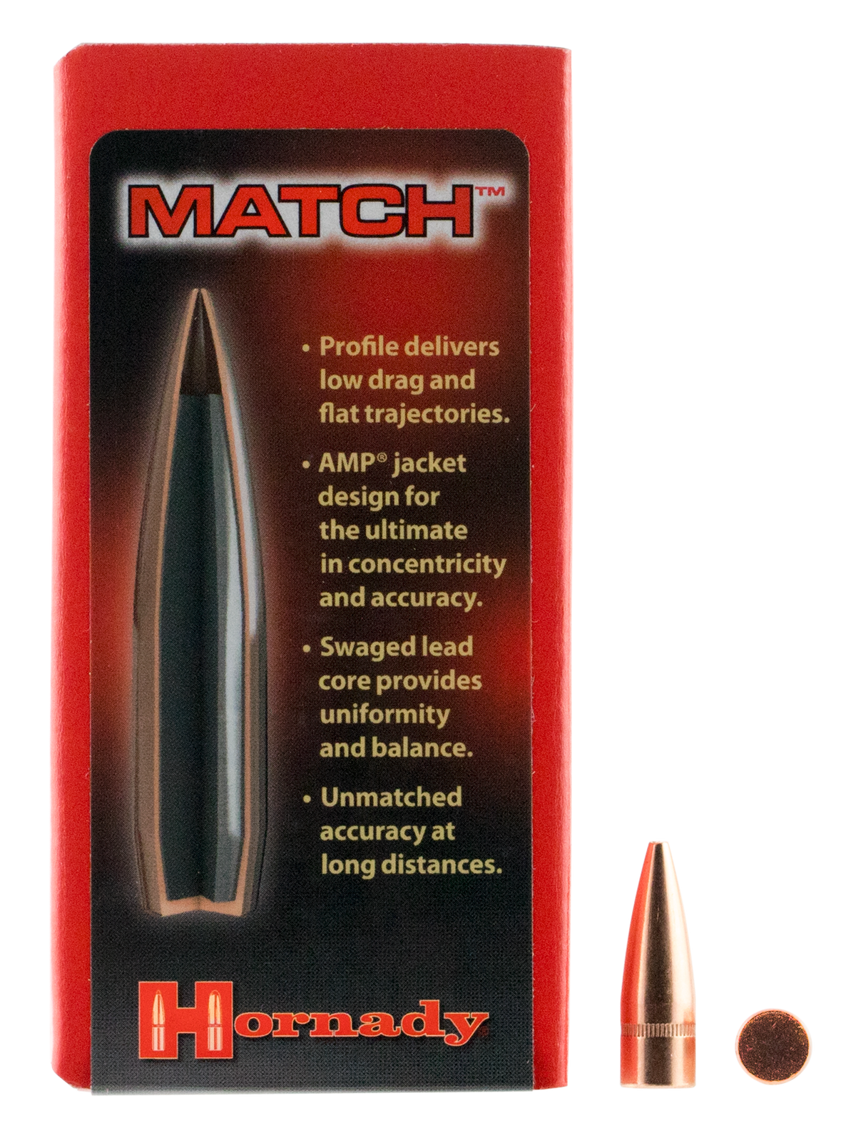 Hornady Traditional Varmint 30 Cal .308 125 gr Hollow Point Rifle Bullets - 100 Per Box