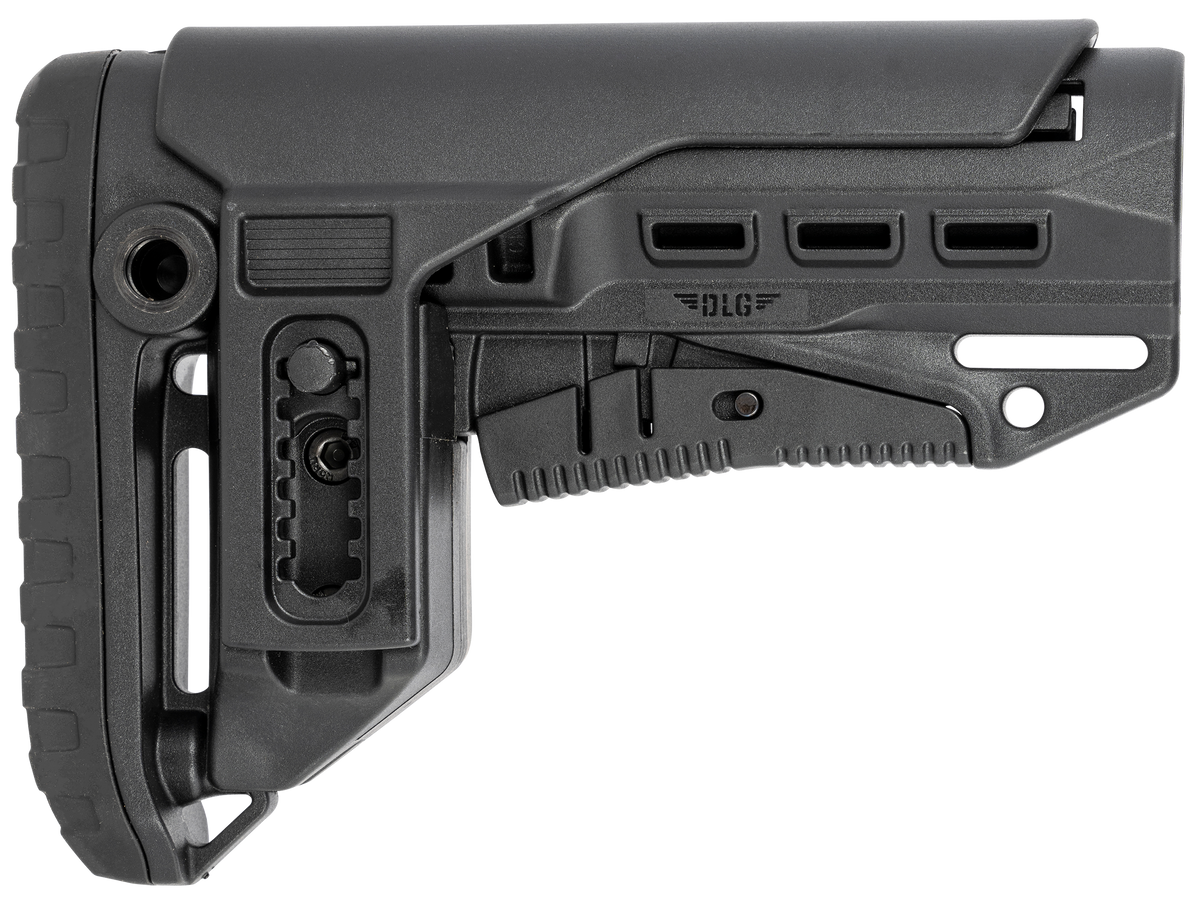 NcSTAR Compact PCP52 Mil-Spec Stock - Black Synthetic w/ Adjustable Cheekpiece
